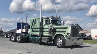 Largecars Leaving The Lanita Specialized 2021 Truck Show [upl. by Ayotahc]