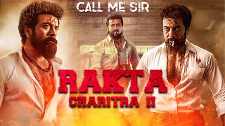 Suriya Latest Action Movie  Rakhta Charitra 2  Hindi Dubbed Full Movie [upl. by Eenal519]