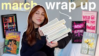 march reading wrap up 💚 new releases exciting arcs anticipated reads [upl. by Mauretta]