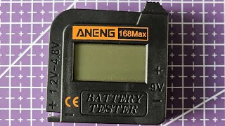 A Cheap and Effective Battery Tester  Aneng 168Max [upl. by Biagi]