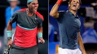 Australian Open Mens 2014 Semifinal Roger Federer vs Rafael Nadal HIGHLIGHTS HQ [upl. by Jezabel]