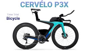 Cervélo P3X Time Trial Bicycle [upl. by Nemraciram]