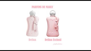 Parfums de Marly Delina ve Delina Exclusif  Parfüm Karşılaştırması [upl. by Mairym]