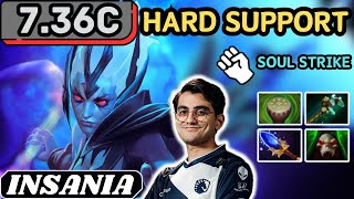 736c  Insania VENGEFUL SPIRIT Hard Support Gameplay  Dota 2 Full Match Gameplay [upl. by Acysej]