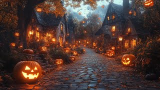 Relaxing Halloween Jazz Music  Enchanted Evening Jazz Halloween Experience [upl. by Aliel]