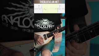 Some ENERGETIC Licks with a FLYING V GUITAR and TABS  DBL 508 shorts [upl. by Ellehcal]