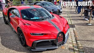 UN FESTIVAL DE BUGATTI 😍 [upl. by Eentroc]