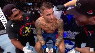 UFC 264 Dustin Poirier Octagon Interview [upl. by Enialem]