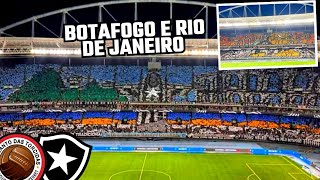 Com referências ao Rio torcida do Botafogo faz mais um mosaico dupla face na Libertadores 1809 [upl. by Nylqcaj]