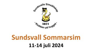 Sundsvall Sommarsim 2024  Pass 3 [upl. by Oiramrej]