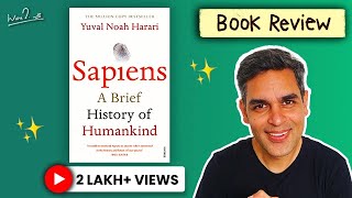 Sapiens Book Review Hindi in 10 MINUTES  Book Recommendations 2023  Ankur Warikoo [upl. by Ettecul591]