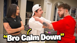 Yelling at my Girlfriend in Front of FaZe Rug [upl. by Htrahddis48]