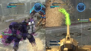 EARTH DEFENSE FORCE 5 Split Screen [upl. by Mount538]