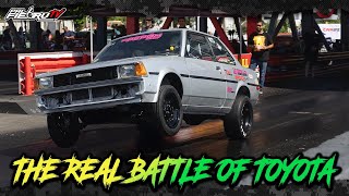 Video MIX The Real Battle Of Toyota by Cokketo Locutor en Salinas Speedway  PalfiebruTV [upl. by Halverson]