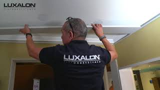 Montage instructievideo Luxalon 300L Largo aluminium plafond [upl. by Walburga556]