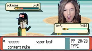 leafy encounters a wild pokimane [upl. by Ximenes62]