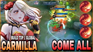 Carmilla Best Build 2023  Unlimited Lifesteal  Build Top 1 Global Carmilla  MLBB [upl. by Eladnor]