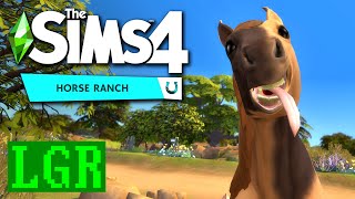 LGR  The Sims 4 Horse Ranch Review [upl. by Armbruster106]