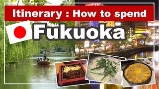 【Japan travel】How to enjoy Fukuoka Dazaifu Yanagawa Hakata city 20230817 [upl. by Haisa]