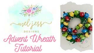 Advent Wreath Tutorial Advent Calendar [upl. by Wendeline]