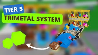 TIER 5 TRIMETAL SYSTEM SIMPLE AND COMPACT  ROBLOX Factor Simulator Read description [upl. by Abbye]