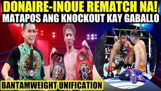 DONAIREINOUE REMATCH MATAPOS MA KNOCKOUT SI GABALLO SA 4TH ROUND [upl. by Frannie]