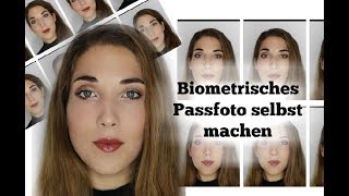 Gut aussehen auf biometrischem Passfoto📷 [upl. by Yrdua]