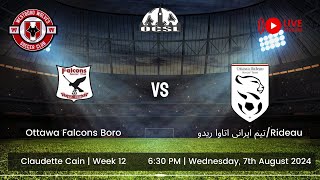 Live Stream پخش زنده Ottawa Falcons Boro MR3 vs Ottawa Rideau Westboro Wolves MR3  OCSL 2024 [upl. by Yi328]