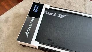 ACTFLAME Walking Pad Treadmill with Incline  An uncomplicated walking pad  Full Review [upl. by Haseena]