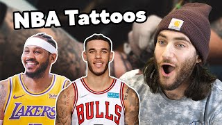 Guess the NBA Player by ONLY Their Tattoo [upl. by Ytsur]