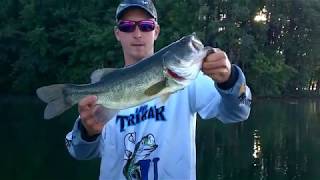 LIBERTY RESERVOIR BASS FISHING SUMMER BASS TIPS [upl. by Elum]