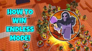 How To Win Endless Mode in Noob Tower Defense  ROBLOX [upl. by Hilly]