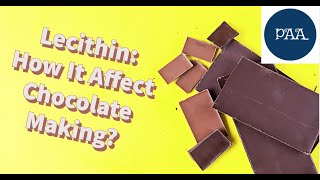 Lecithin Why you need it in chocolate making Science explained [upl. by Nylaroc]