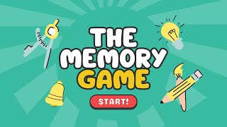 A Memory Game for Kids 36 Years Old to Boost Brain Power [upl. by Aniteb]