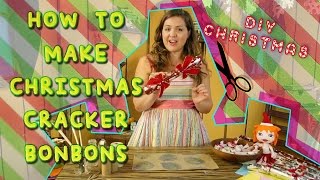 How to make Christmas Crackers Xmas Bonbons  Beetle Bottoms DIY Christmas an excuse to shine [upl. by Katlaps231]