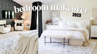 BEDROOM MAKEOVER 2023 Primary Bedroom Transformation [upl. by Ashlee870]