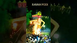 Ravana Podi Ekatali 2024shortsdurgapujayoutube [upl. by Leod688]