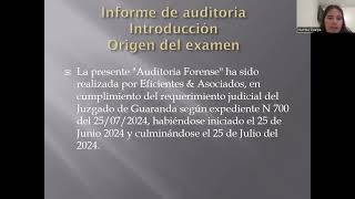 Auditoria Forense Caso Practico [upl. by Mason504]