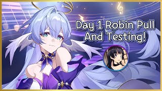 HSR  First Stream  Day 1 Robin Pulling amp Testing [upl. by Asyar338]