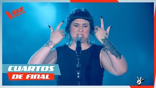 Vanessa Corrales canta quotCreepquot  Cuartos de Final  La Voz Uruguay 2023 [upl. by Sutelc]