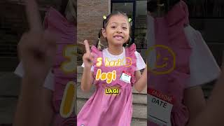 KURANG 5 HARI LAGI MENUJU LIVE ON AIR PERAYAAN 10 JT SUBSCRIBE LEIKA LHO 😍😍 leika viral shorts [upl. by Hooge]