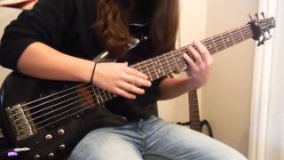 Spawn of Possession  Bodiless Sleeper Bass Cover [upl. by Eirot]