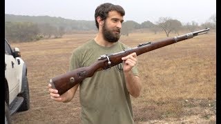 Shooting The Mauser Kar98k [upl. by Ateloiv682]