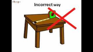 Science  Measurement  How to measure length correctly  English [upl. by Teodoro]