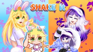 🧡 Shake It 💙  Fanarts ✨  Collab with Mikarou2  mikaroushakeitfc [upl. by Hannahs]