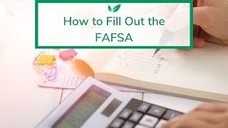 How to Fill Out the FAFSA [upl. by Imac]