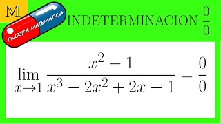 💊INDETERMINACIONES 00💊Píldoras Matemáticas [upl. by Ayatahs829]