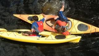 Reentering a SitInside Kayak [upl. by Salomon192]