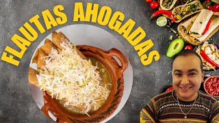 FLAUTAS AHOGADAS EN SALSA VERDE marcoyazz [upl. by Ahsauqal]