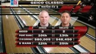 2008 PBA Geico Classic Delutz Vs Jones 1 [upl. by Dugas]